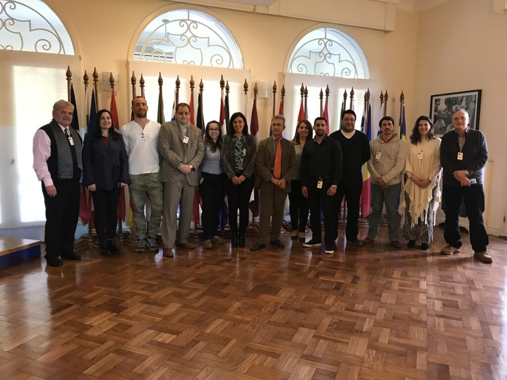 Visita académica de la EFN a la delegación de la unión europea en Uruguay