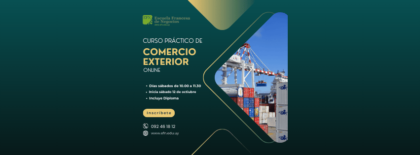 Curso práctico de comercio exterior ditado online por la escuela francesa de negocios